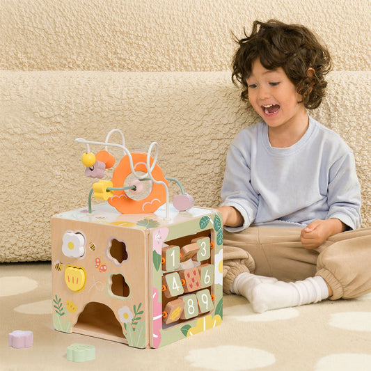 Classic World Honeybee Activity Cube